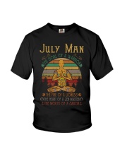 July Yoga the soul man Youth T-Shirt tile