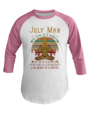 July Yoga the soul man Baseball Tee tile