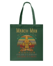 Yoga March Man the soul Tote Bag tile