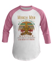 Yoga March Man the soul Baseball Tee tile