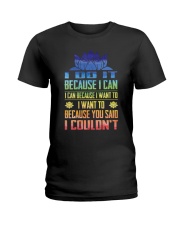 Yoga i do it Ladies T-Shirt tile