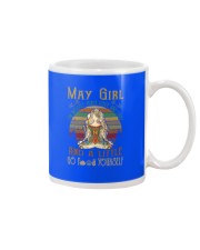 May girl peace love light Mug tile