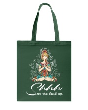 Yoga Shhh upp Tote Bag tile