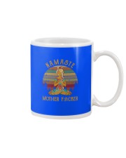 yoga namaste mother fucker Mug tile