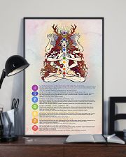 Poster yoga 7 charka red 24x36 Poster lifestyle-poster-2