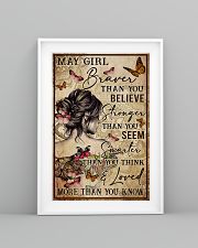 May Girl Braver Than You Believe 24x36 Poster lifestyle-poster-5