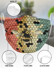 2 Layer Face mask bee 30 2 Layer Face Mask - Single aos-face-mask-2-layers-lifestyle-front-51