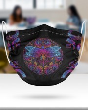 2 Layer Face Mask Yoga Mandala 9 2 Layer Face Mask - Single aos-face-mask-2-layers-lifestyle-front-30