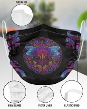2 Layer Face Mask Yoga Mandala 9 2 Layer Face Mask - Single aos-face-mask-2-layers-lifestyle-front-51