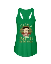 Yoga yes but not yours Ladies Flowy Tank tile