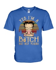 Yoga yes but not yours V-Neck T-Shirt tile
