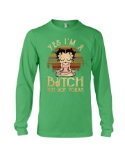 Yoga yes but not yours Long Sleeve Tee tile