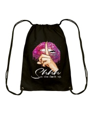 Yoga shhh sut up Drawstring Bag tile