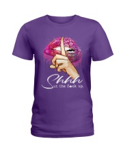 Yoga shhh sut up Ladies T-Shirt tile
