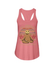 Yoga 50 namaste Ladies Flowy Tank tile