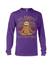 Yoga 50 namaste Long Sleeve Tee tile