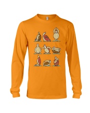 Yoga turtle pose Long Sleeve Tee tile
