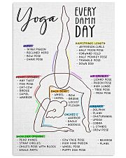 Poster Yoga everyday 24x36 Poster front