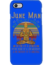 June Yoga the soul man Phone Case tile