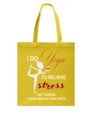 i do yoga Tote Bag tile