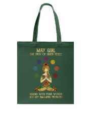 May Girl Not My Problem Tote Bag tile