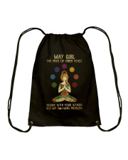 May Girl Not My Problem Drawstring Bag tile
