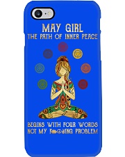 May Girl Not My Problem Phone Case tile