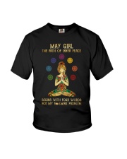 May Girl Not My Problem Youth T-Shirt tile