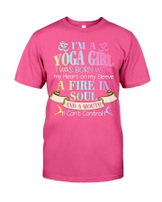 im yoga girl Classic T-Shirt tile