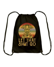 Yoga let that go Drawstring Bag tile