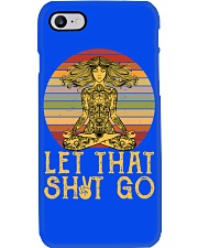 Yoga let that go Phone Case tile