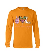 Peace Love Yoga Unicorn Long Sleeve Tee tile