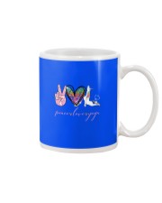 Peace Love Yoga Unicorn Mug tile
