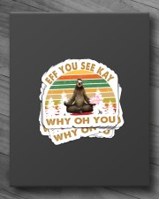 Sticker Sloth 23 Sticker - 10 pack (Vertical) aos-sticker-10-pack-vertical-lifestyle-front-10