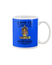 Yoga i do it because i can Mug tile