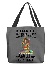 Yoga i do it because i can All-Over Tote tile