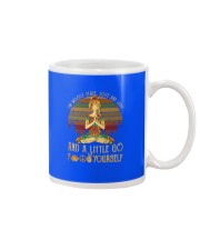 I am mostly peace Mug tile