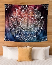 Yoga Tapestry Moon Galaxy Wall Tapestry - 80” x 68” aos-wall-tapestry-60x51-lifestyle-front-03