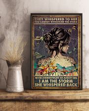 August Girl Storm x 24x36 Poster lifestyle-poster-3