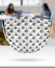 2 Layer Face mask bee 33 2 Layer Face Mask - Single aos-face-mask-2-layers-lifestyle-front-30