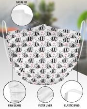 2 Layer Face mask bee 33 2 Layer Face Mask - Single aos-face-mask-2-layers-lifestyle-front-51