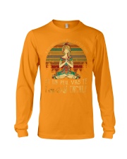 yoga encule Long Sleeve Tee tile