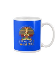 yoga encule Mug tile