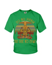 Yoga do no harm man Youth T-Shirt tile