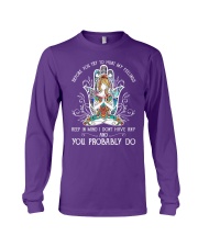 Yoga you probably do Long Sleeve Tee tile
