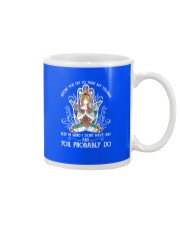 Yoga you probably do Mug tile