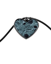 TextureTeardrop Earrings Metallic Heart Necklace Cord Heart Necklace thumbnail