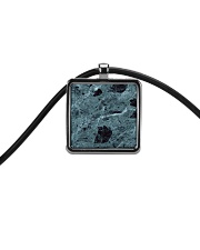 TextureTeardrop Earrings Metallic Heart Necklace Cord Rectangle Necklace thumbnail