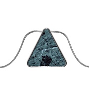 TextureTeardrop Earrings Metallic Heart Necklace Metallic Triangle Necklace thumbnail