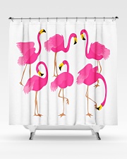 Awesome Flamingo Curtains Shower Curtain aos-shower-curtains-71x74-lifestyle-front-02
